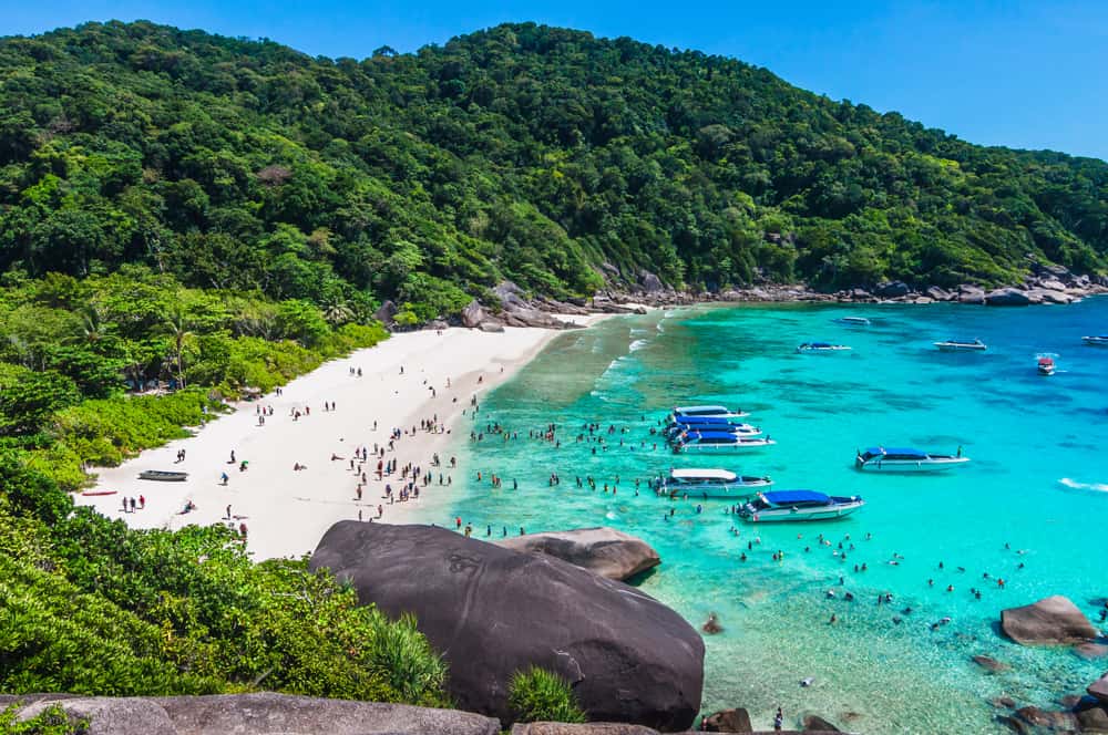 Similan Islands, Sea